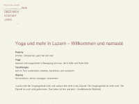 yoga-hug.ch Webseite Vorschau