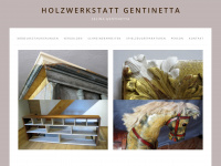 holzwerkstatt-gentinetta.ch Webseite Vorschau
