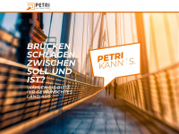 petri-konferenztechnik.at Webseite Vorschau