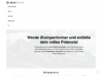 brainperform.de Webseite Vorschau