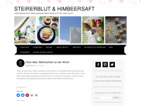 steirerblutundhimbeersaft.com Webseite Vorschau