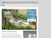 azv-nagold.de Webseite Vorschau