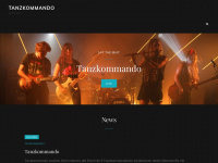 tanzkommando.de Webseite Vorschau