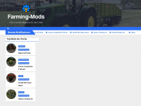 farming-mods.de Webseite Vorschau