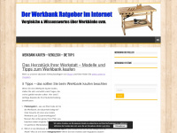 werkbank-kaufen.com Webseite Vorschau