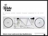 ridefast.ch Webseite Vorschau