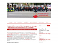 schluss-mit-austeritaet.de Webseite Vorschau