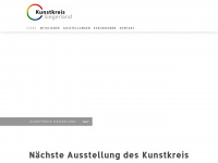 kunstkreis-siegerland.com Webseite Vorschau