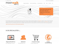 moonwalk-agency.dk Webseite Vorschau