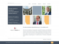 immobilienrecht-münchen.de Webseite Vorschau