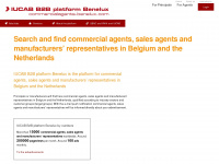 commercialagents-benelux.com Webseite Vorschau