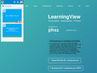 learningview.org Webseite Vorschau