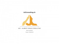 ajconsulting.ch Webseite Vorschau