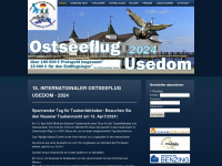 ostseeflug-usedom.de Webseite Vorschau