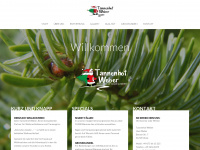 tannenhof-weber.de Webseite Vorschau
