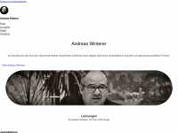 andreaswinterer.com Webseite Vorschau