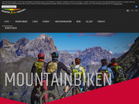 dolomites-bike-experience.eu Webseite Vorschau