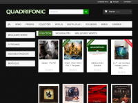 quadrifonic.com Webseite Vorschau