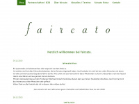 faircato.de Webseite Vorschau