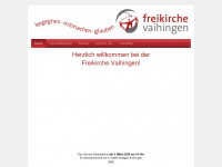 freikirche-vaihingen.de Webseite Vorschau