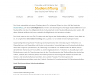 freunde-studienstiftung.de Webseite Vorschau