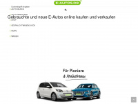 e-autos.de Webseite Vorschau