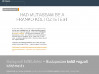 franko-koltoztet.hu Webseite Vorschau