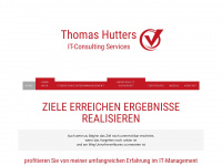 thomas-hutters.de Webseite Vorschau