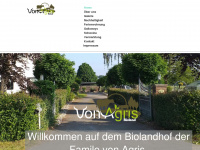 biolandhof-vonagris.de Webseite Vorschau