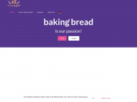 bake-your-bread.com Webseite Vorschau