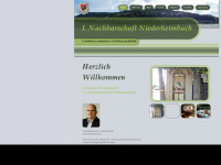 nachbarschaft-niederheimbach.de Webseite Vorschau