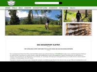 bogensport-austria.at Webseite Vorschau