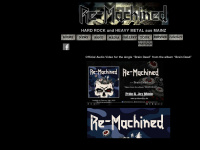 re-machined.de Webseite Vorschau