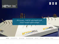 hb-microtec.de Webseite Vorschau