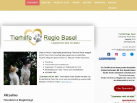 tierhilfe-regio-basel.ch Webseite Vorschau