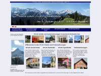apartments-alpen.de Webseite Vorschau