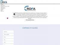 rofa-group.com Webseite Vorschau