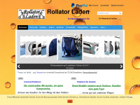 rollator-laden.de Webseite Vorschau