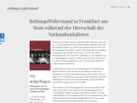 rettungs-widerstand-frankfurt.de Webseite Vorschau