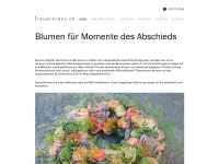 trauerkranz.ch Webseite Vorschau