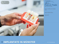 implantate-muenster.com Webseite Vorschau