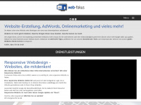 web-fokus.ch Webseite Vorschau