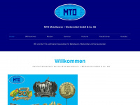 mto-metallwaren.de Webseite Vorschau