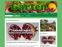 gartenjoe.de Webseite Vorschau