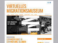 virtuellesmigrationsmuseum.wordpress.com Webseite Vorschau