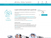 lupe24.de Webseite Vorschau