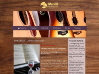 musik-grossenbacher.ch Webseite Vorschau