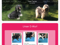 abratis-tibet-terrier.de Webseite Vorschau