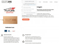 craftjobs.at Webseite Vorschau