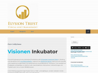 elysion-trust.eu Webseite Vorschau
